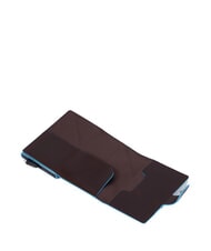 PIQUADRO BLUE SQUARE Leather card holder wallet MAHOGANY - Men&rsquo;s Wallets - 2