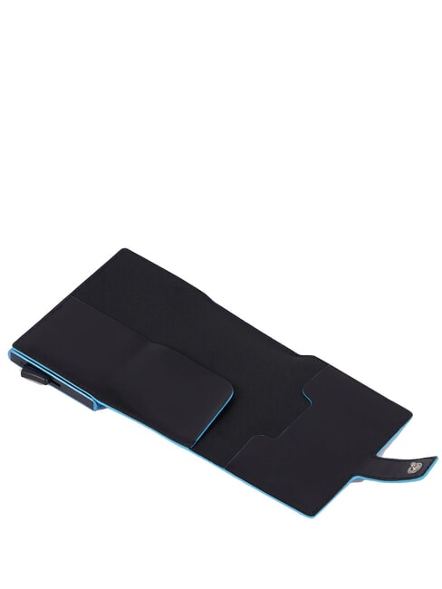 BLUE SQUARE Leather card holder wallet Black - Men&rsquo;s Wallets