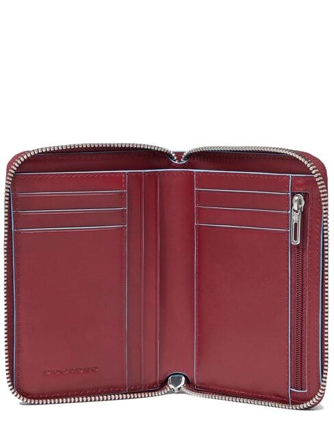 BLUE SQUARE Zip-around wallet RED - Women’s Wallets