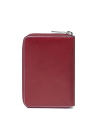 PIQUADRO BLUE SQUARE Zip-around wallet RED - Women’s Wallets - 3