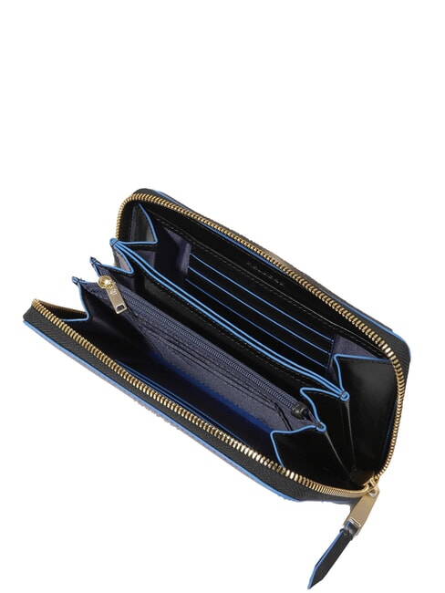 BLUE SQUARE Large zip-around wallet Black - Women’s Wallets
