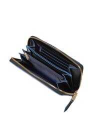 PIQUADRO BLUE SQUARE Large zip-around wallet - Women’s Wallets