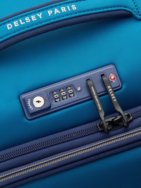 BROCHANT 3 Expandable Hand Luggage Trolley sea blue - Hand luggage