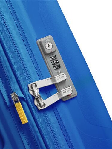 CLAVEL MR  Medium Trolley, Expandable ice blue - Rigid Trolley Cases