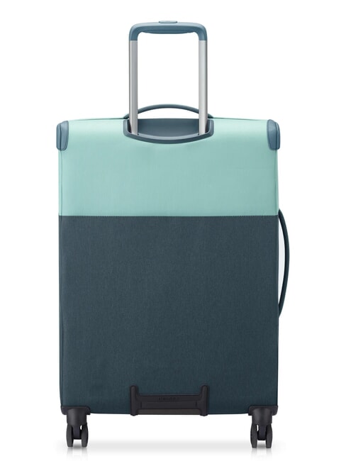 BROCHANT 3 Medium Trolley, Expandable sea blue - Rigid Trolley Cases