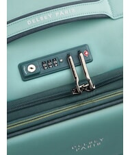 DELSEY BROCHANT 3 Medium Trolley, Expandable sea blue - Rigid Trolley Cases - 5