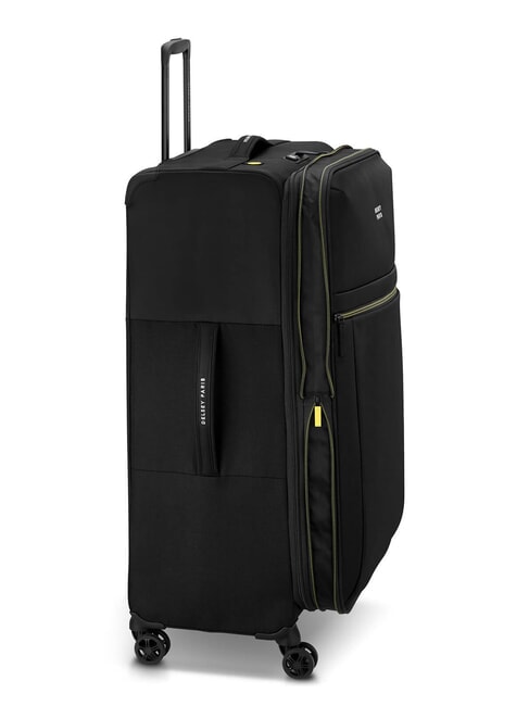 BROCHANT 3 Large, expandable trolley deep black - Rigid Trolley Cases