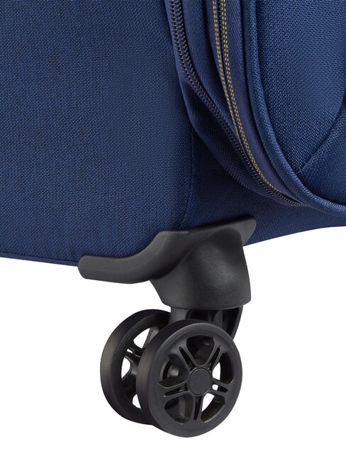 BROCHANT 3 Large, expandable trolley sea blue - Rigid Trolley Cases
