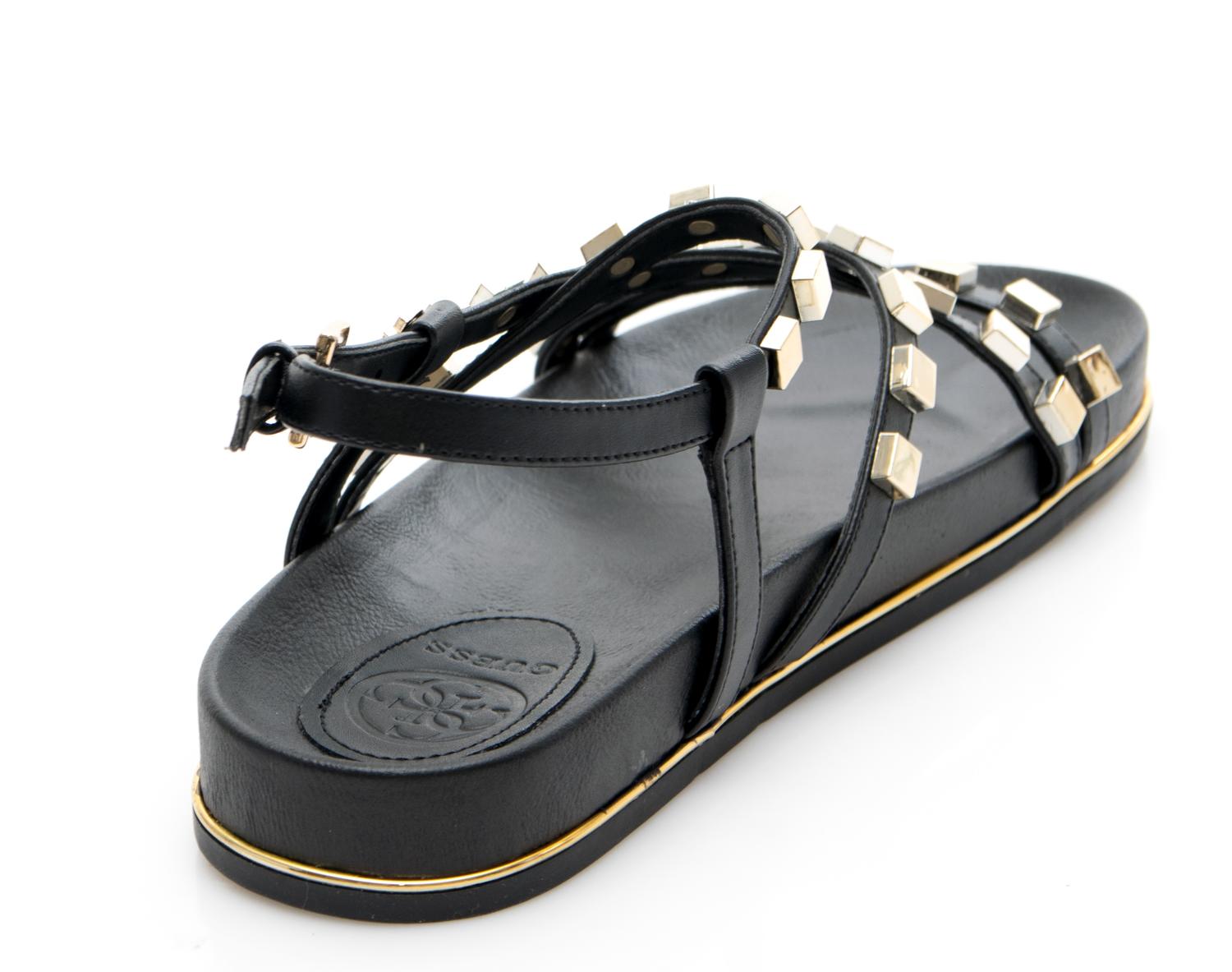 Guess Sandals Clareta Black Shop Online At Best Prices!
