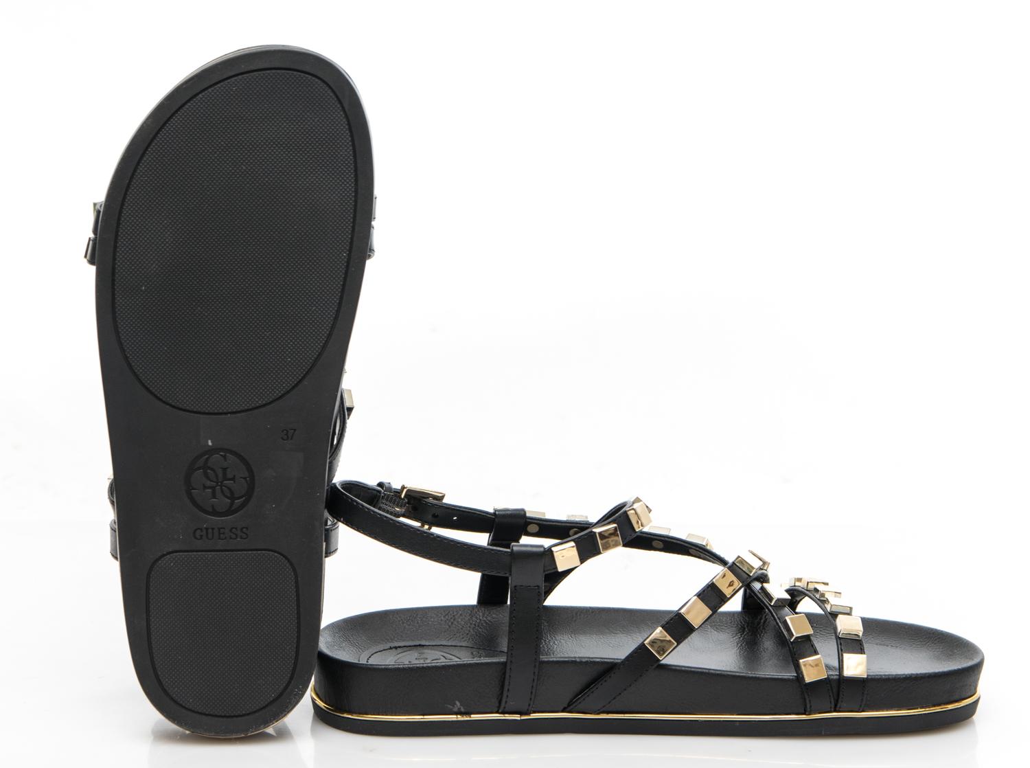 Guess Sandals Clareta Black Shop Online At Best Prices!