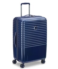 DELSEY CAUMARTIN PLUS  Large size trolley with 4 double wheels lightblue - Rigid Trolley Cases - 3