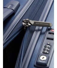 DELSEY CAUMARTIN PLUS  Large size trolley with 4 double wheels lightblue - Rigid Trolley Cases - 4