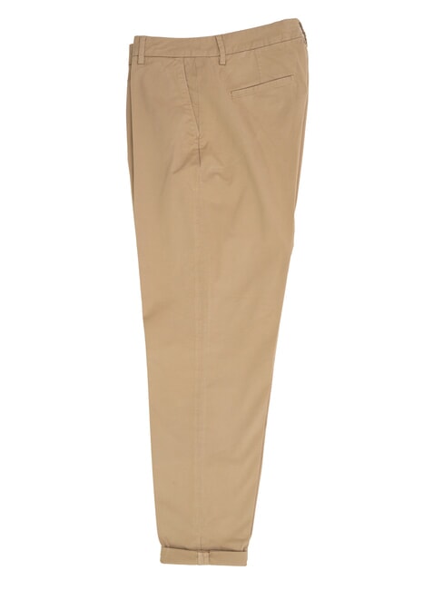 TH Stretch cotton trousers beige - Women's Pants