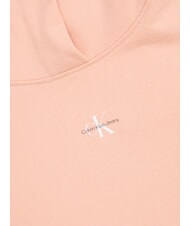 CALVIN KLEIN CK JEANS Cotton sweatshirt with hood and pocket faint blossom - Women's Sweatshirts - 3