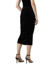 TOMMY HILFIGER TH Pencil skirt with ruffles black - Women's Skirts - 2