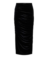 TOMMY HILFIGER TH Pencil skirt with ruffles black - Women's Skirts - 5