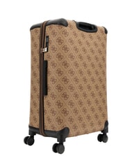 GUESS BERTA 28 Large expandable trolley latte logo / brown - Rigid Trolley Cases - 3