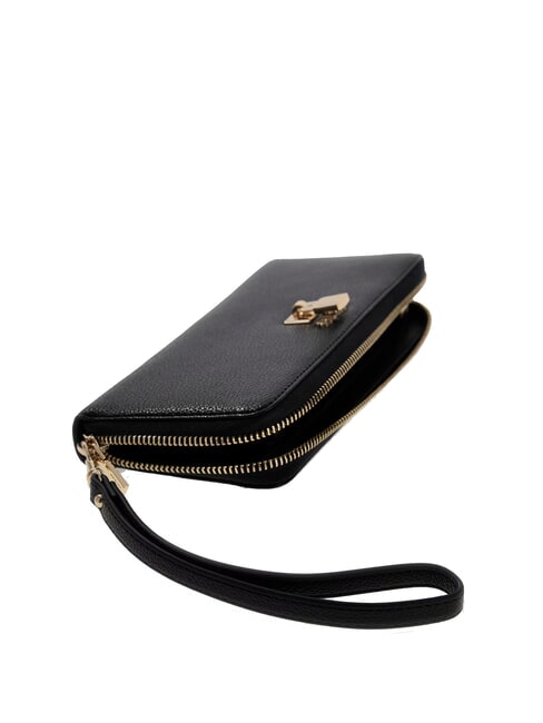 YESBA Large wallet with charm BLACK - Women&rsquo;s Wallets