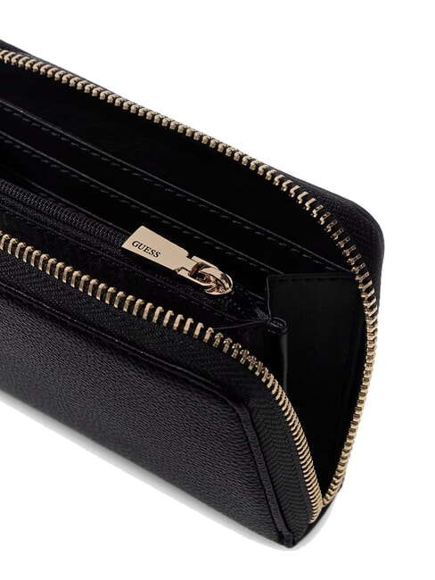 YESBA Medium wallet with charm BLACK - Women&rsquo;s Wallets