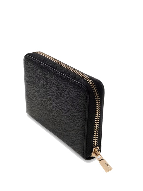 YESBA Medium wallet with charm BLACK - Women&rsquo;s Wallets