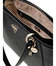 GUESS NOELLE 2 4G Logo Print Shoulder Tote Bag vikky large roo coalog tote bag - Women’s Bags - 3