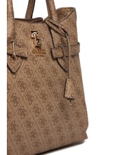 GUESS YESBA LOGO Handbag with shoulder strap MILK LOGO - Women’s Bags - 3