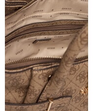 GUESS YESBA LOGO Handbag with shoulder strap MILK LOGO - Women’s Bags - 5