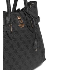 GUESS YESBA LOGO Handbag with shoulder strap vikky large roo coalog tote bag - Women’s Bags - 3