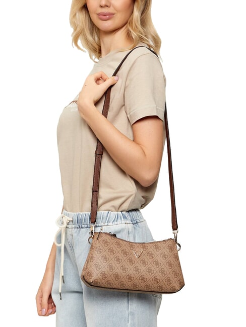 NOELLE 2 Shoulder bag, crossbody bag latte logo / brown - Women’s Bags