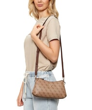 GUESS NOELLE 2 Shoulder bag, crossbody bag latte logo / brown - Women’s Bags - 5