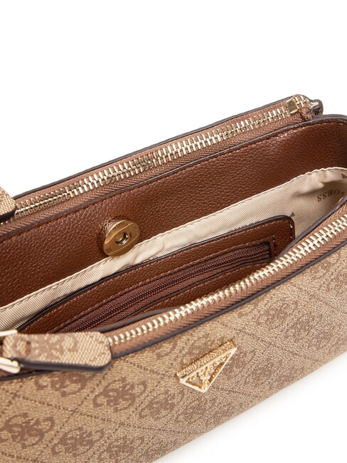NOELLE 2 Shoulder bag, crossbody bag latte logo / brown - Women’s Bags