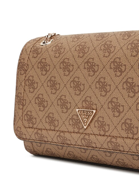 NOELLE 2 Convertible bag with flap latte logo / brown - Women&rsquo;s Bags