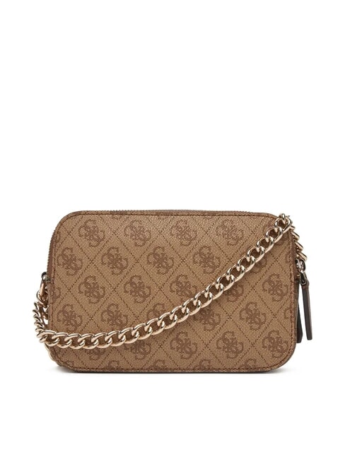 NOELLE 2 Shoulder camera case bag latte logo / brown - Women&rsquo;s Bags