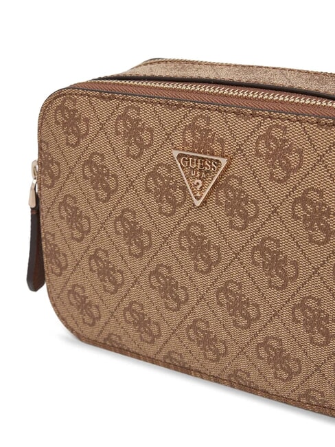 NOELLE 2 Shoulder camera case bag latte logo / brown - Women&rsquo;s Bags