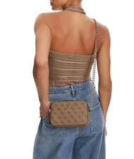 GUESS NOELLE 2 Shoulder camera case bag latte logo / brown - Women&rsquo;s Bags - 5