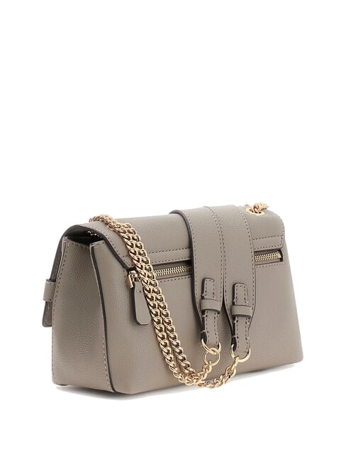 YESBA Shoulder bag with flap, crossbody bag dark taupe - Women’s Bags