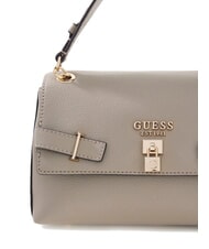 GUESS YESBA Shoulder bag with flap, crossbody bag dark taupe - Women’s Bags - 3