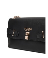 GUESS YESBA Shoulder bag with flap, crossbody bag BLACK - Women’s Bags - 3