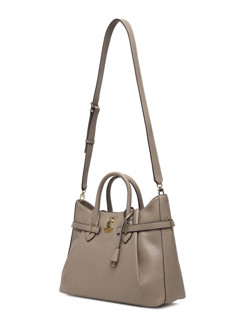 YESBA Handbag with shoulder strap dark taupe - Women’s Bags