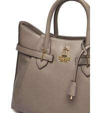 GUESS YESBA Handbag with shoulder strap dark taupe - Women’s Bags - 4
