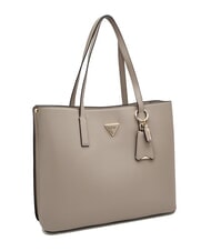 GUESS MERIDIAN 2 Shoulder shopping bag dark taupe - Women’s Bags - 2