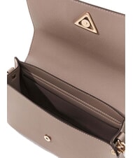 GUESS MERIDIAN 2  Shoulder bag dark taupe - Women’s Bags - 3