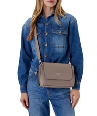 GUESS MERIDIAN 2  Shoulder bag dark taupe - Women’s Bags - 4
