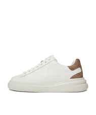 GUESS ELBA  Sneakers white beige brown - Men&rsquo;s shoes - 4