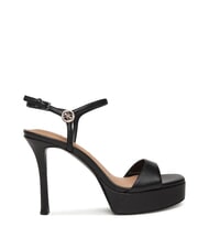 GUESS HENDORA High leather sandals with platform BLACK - Women&rsquo;s shoes - 2