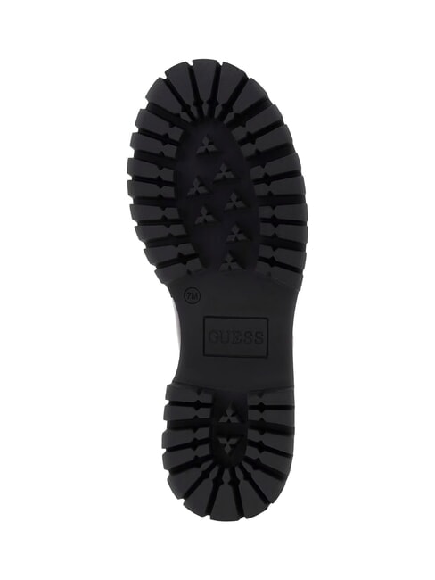 ALMER Chain and rhinestone logo moccasins BLACK - Women&rsquo;s shoes