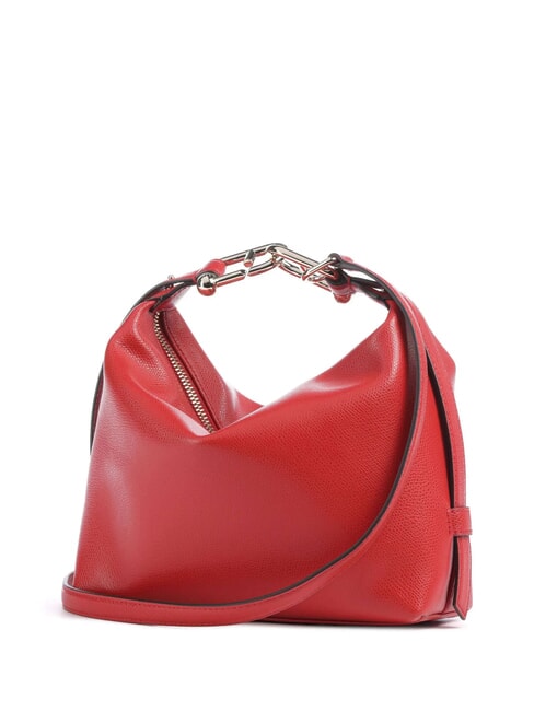 TONIE Small leather bag with shoulder strap m1 red - Women&rsquo;s Bags