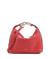 FURLA TONIE Small leather bag with shoulder strap m1 red - Women&rsquo;s Bags - 4