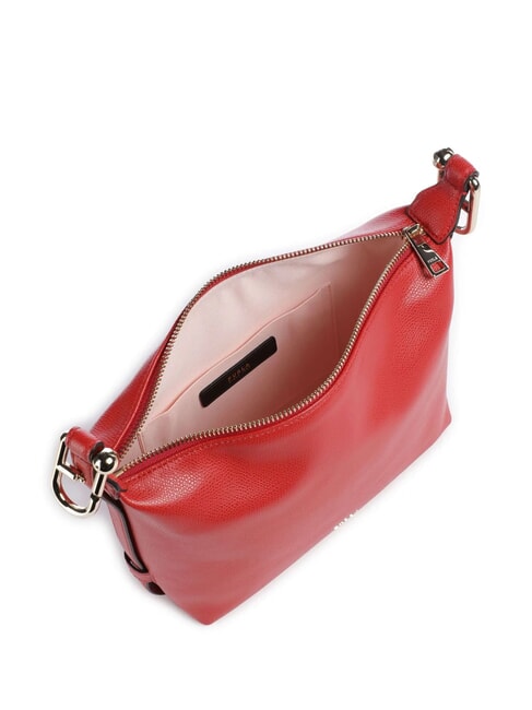 TONIE Small leather bag with shoulder strap m1 red - Women&rsquo;s Bags