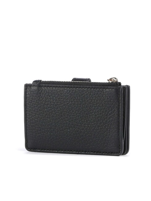 IDEA Leather card holder with coin purse Black - Women’s Wallets